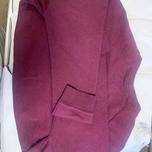 Nike Women’s Burgundy Crewneck Sweatshirt - Picture 2 of 7